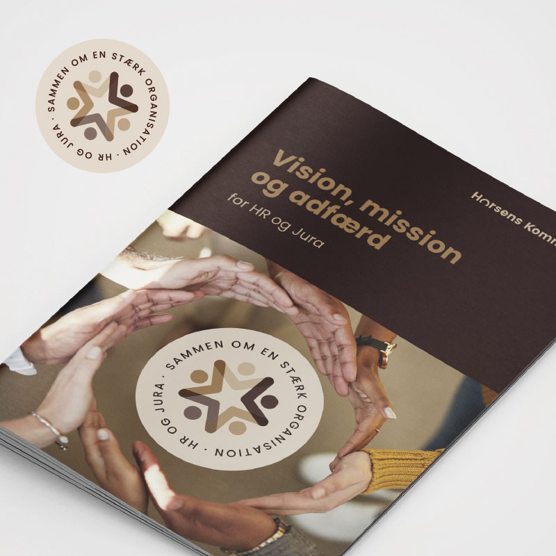 Design af grafisk identitet for HR og Jura i Horsens Kommune